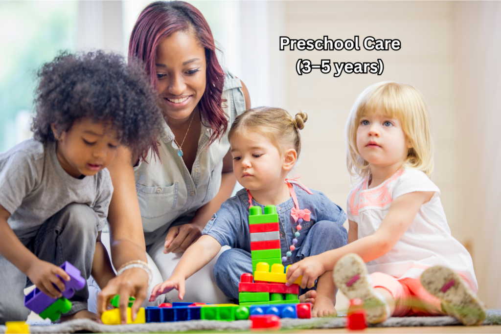 preschool home child care support Canada