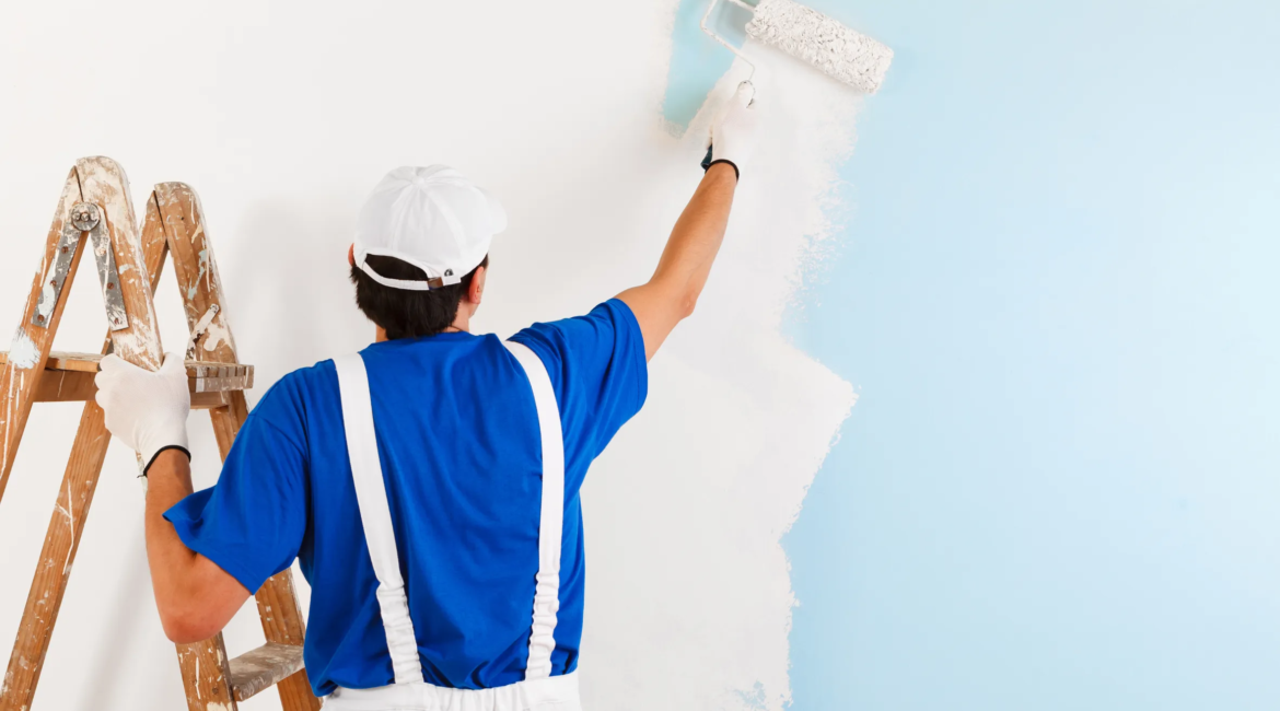 Professional residential interior painting in Toronto – bright walls, smooth finishes, and expert painters by Nurture & Shine Services Inc