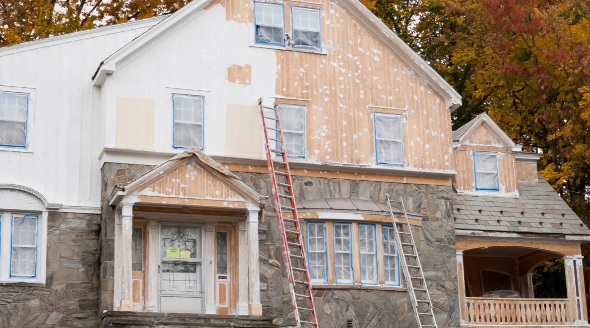 Exterior house painting service in Toronto – weatherproof coatings and professional painters for homes by Nurture & Shine Services.