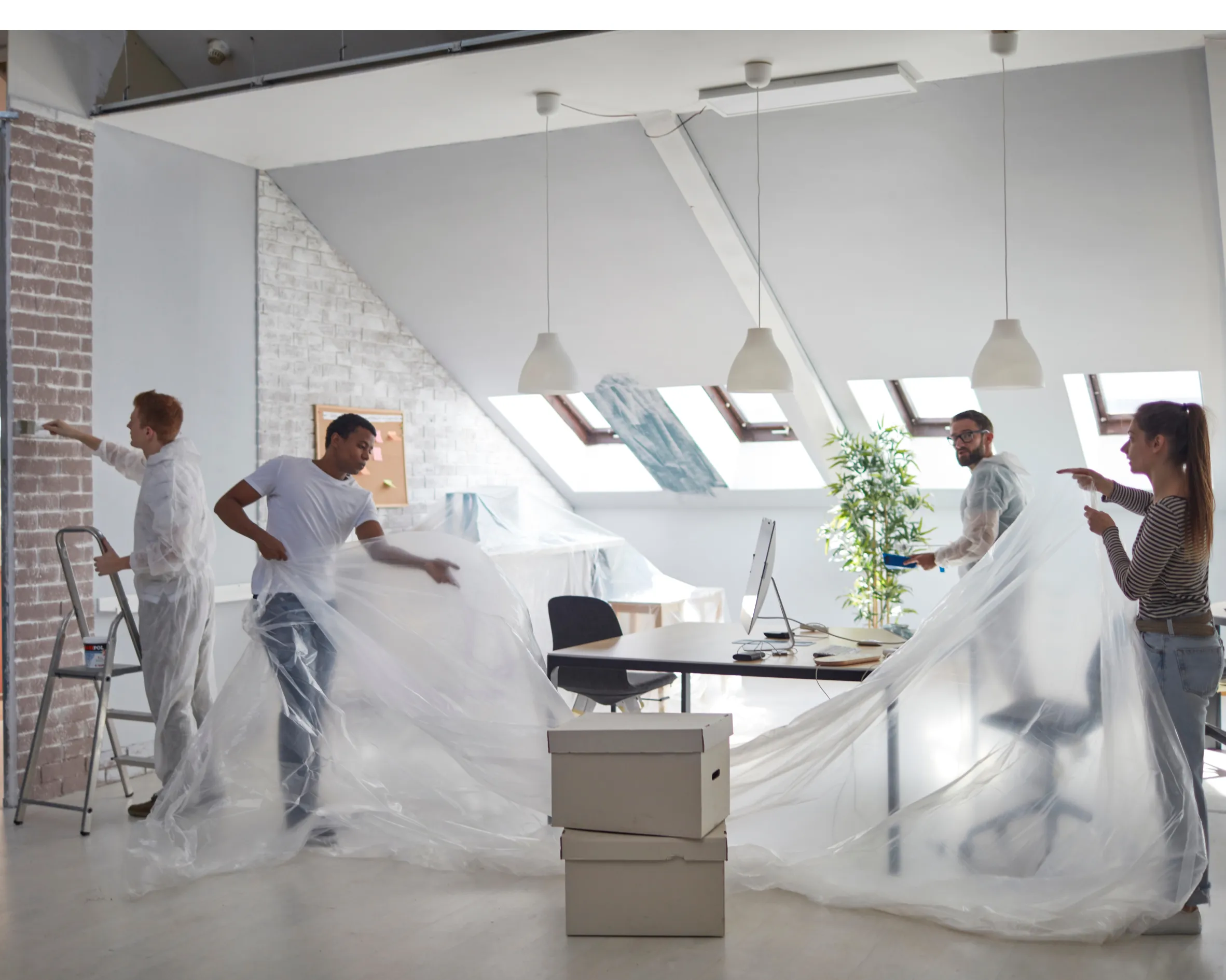 Commercial and office painting in Toronto – professional painters refreshing business interiors and walls across GTA