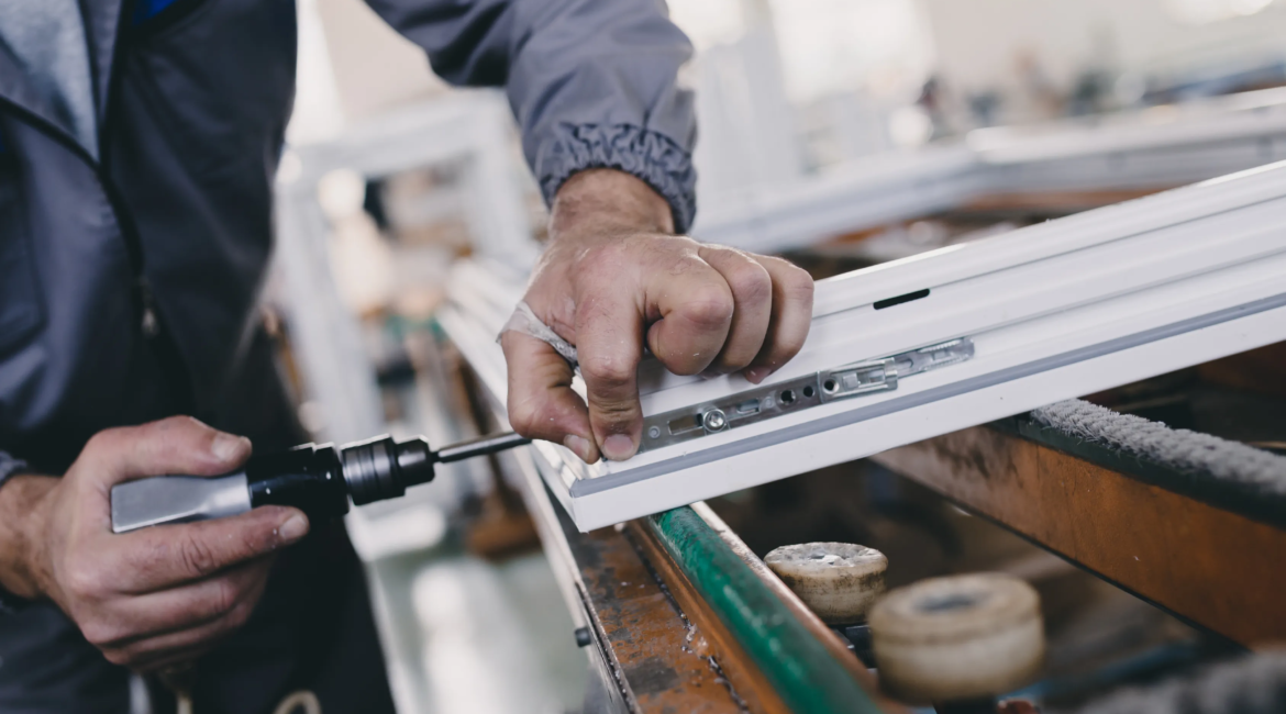 handyman fixing door hinge and window lock in Toronto