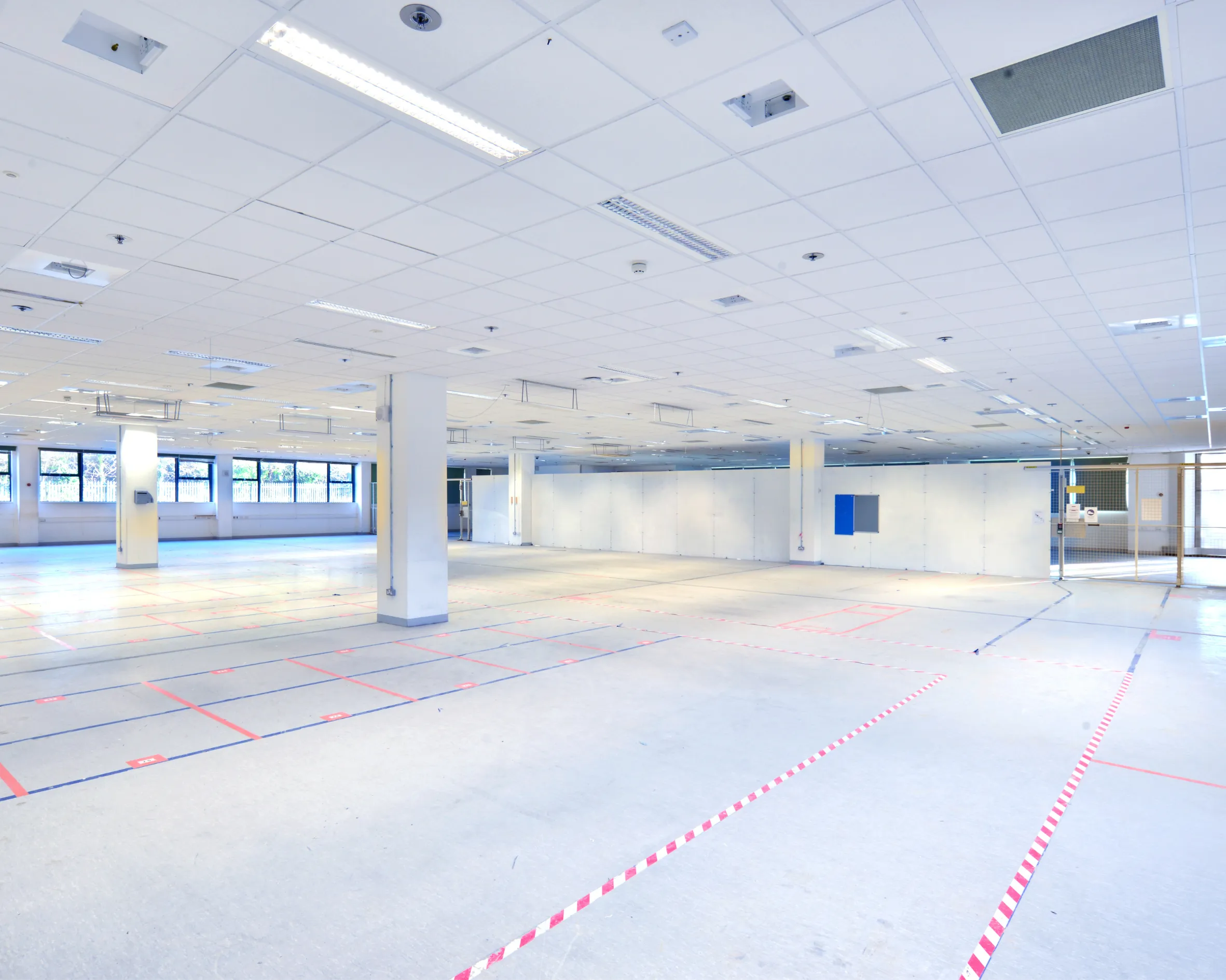 Industrial and warehouse painting service in Toronto – epoxy floor coating and large-scale facility painting by Nurture & Shine.