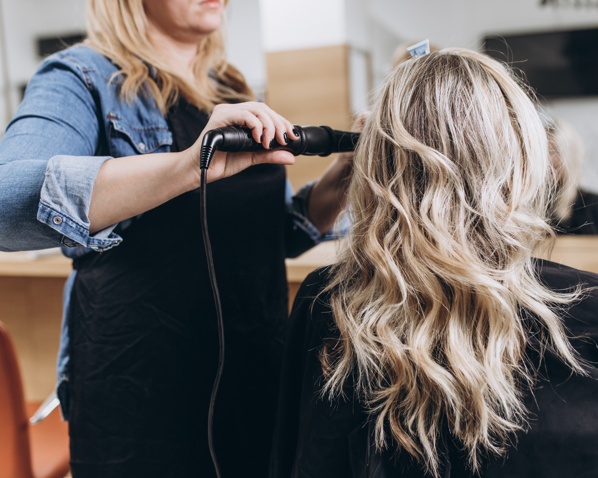 hair styling blowout at home