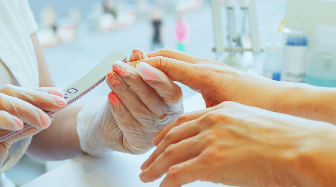 manicure nail shaping at home