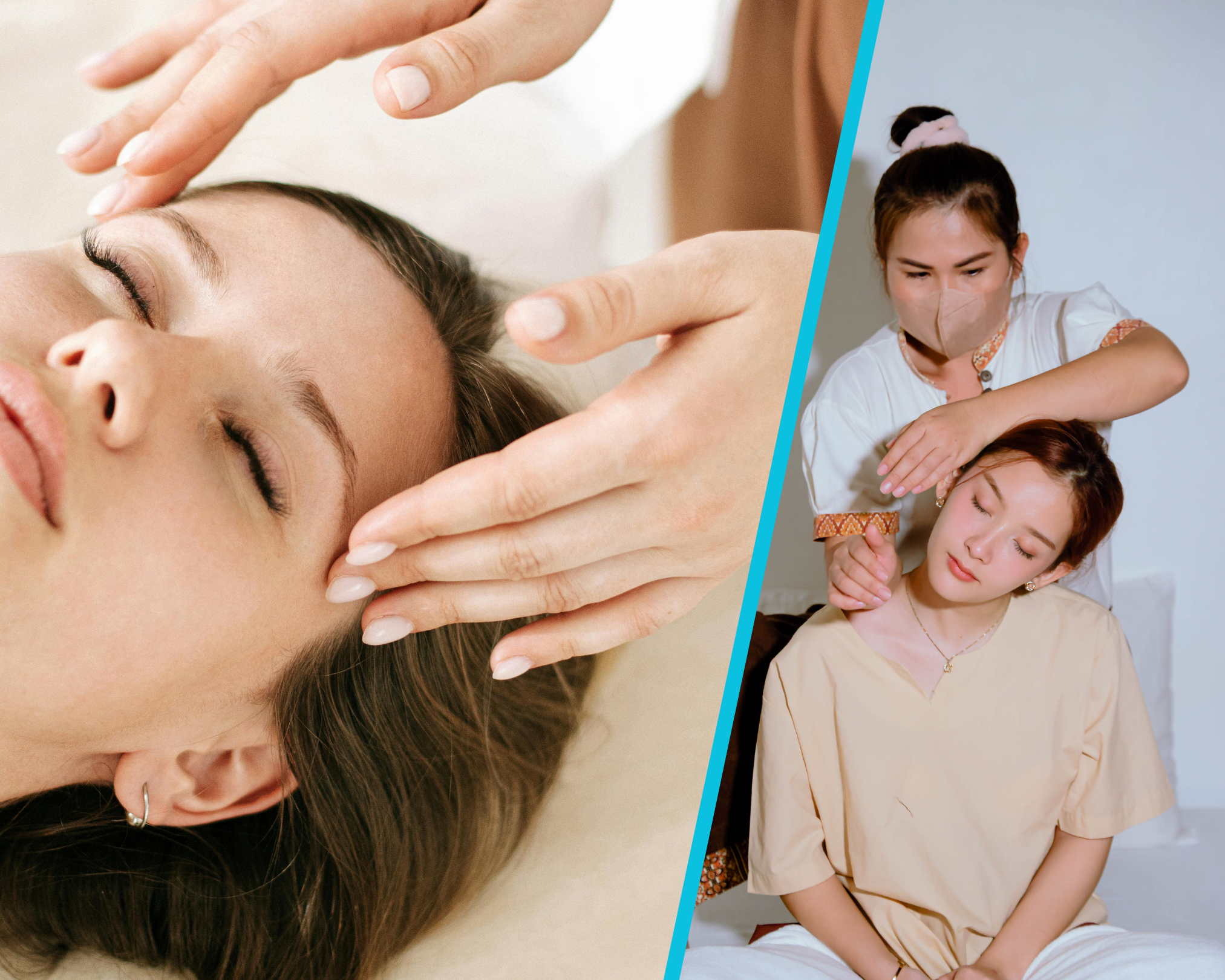 Relaxation wellness massage session