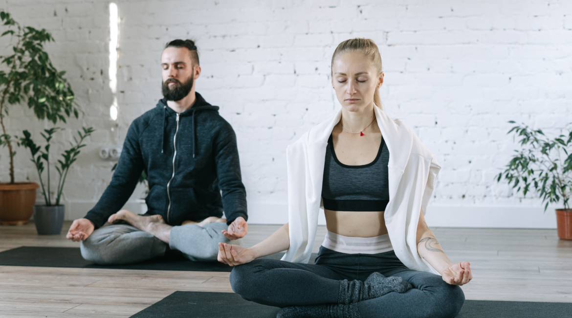 Yoga and meditation instruction