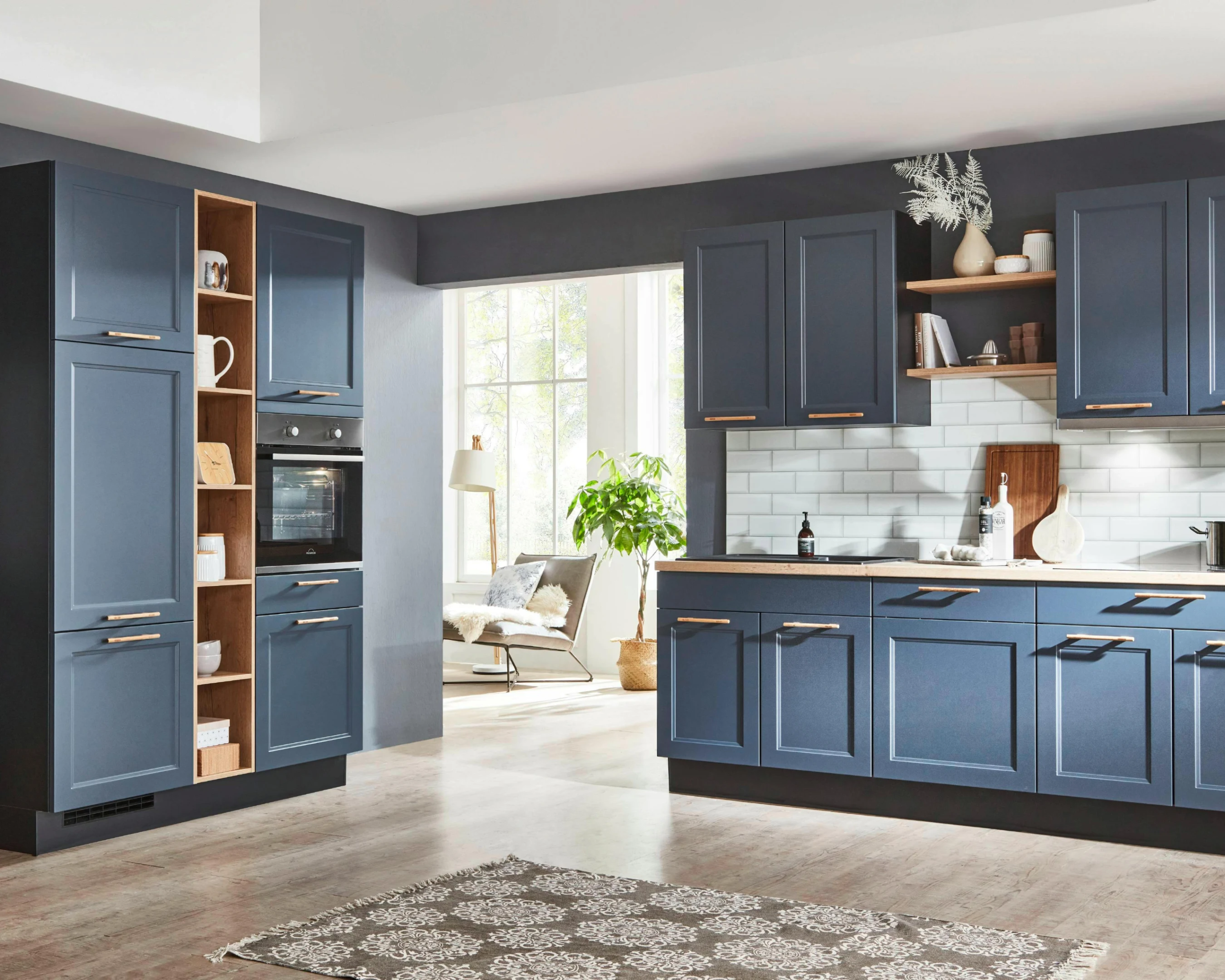 Custom built-in white cabinetry installed in a modern Toronto home