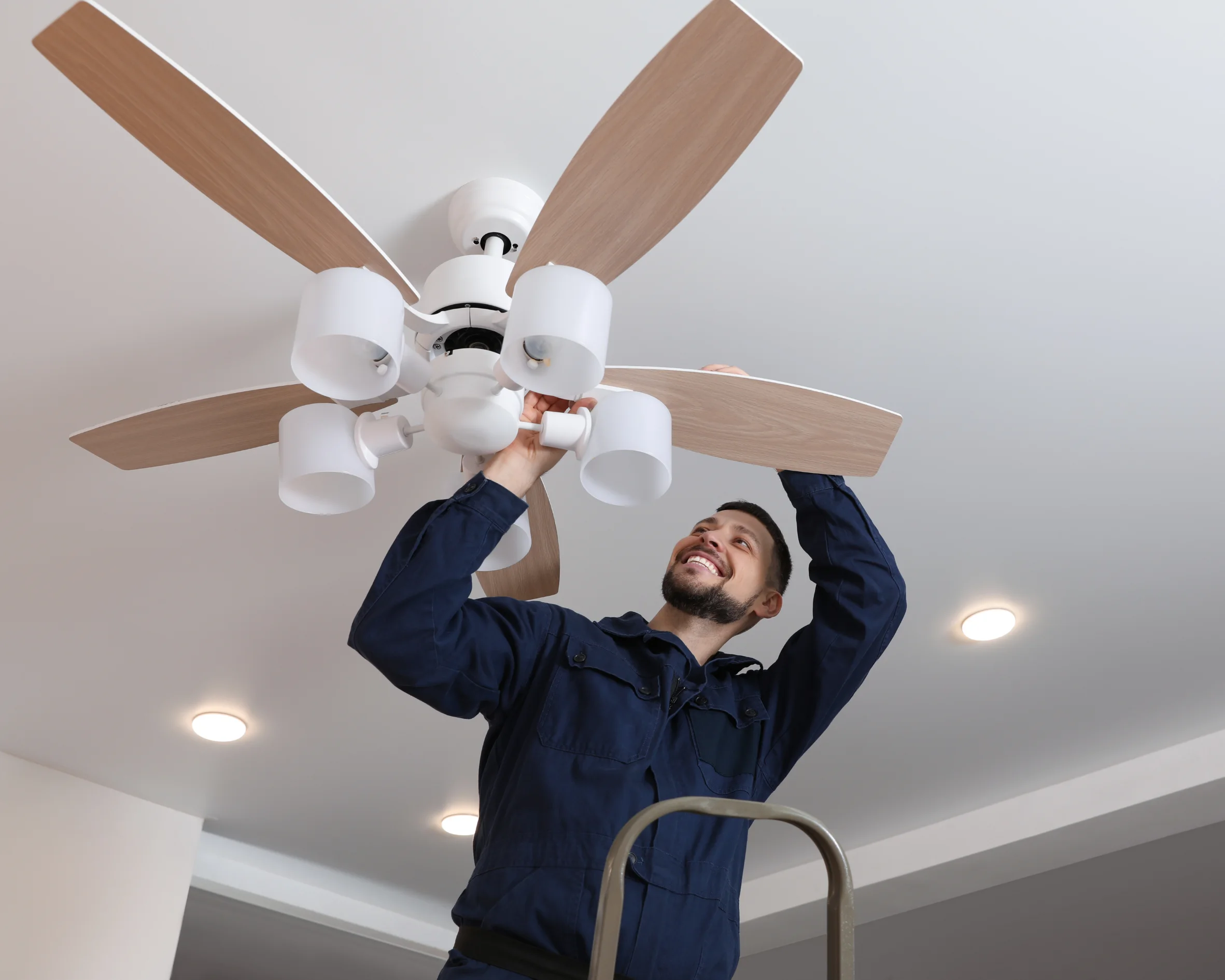 Ceiling fan installation in Toronto GTA with MyNeed.ca pros